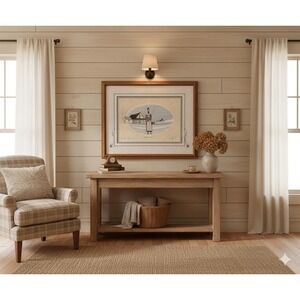 Vintage P Buckley Moss Print "Gothic Heritage" 22x18 Limited Edition Print